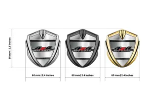 Metal Emblem Badge Pro Style Stainless Steel